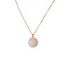 Picture of 925 w/ Rose Quartz Round Necklace