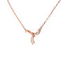 Picture of 925 Sterling Silver with CZ Bow Necklace 