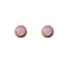 Picture of S925 w/ Rose Quartz Round Earring