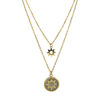 Picture of Blinking Star Charm Double Layer Necklace