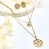 Picture of Blinking Star Charm Double Layer Necklace