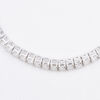 Picture of Moissanite Stone with S925 <br>Sterling Silver Sparking Slider Tennis Bracelet