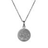 Picture of Blinking Tree of Life Round Pendant Necklace