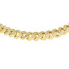 Picture of Rhodium Plated Diamond Cuban Chain Necklace 