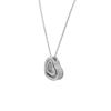 Picture of Double Heart with Silver Pendant Necklace