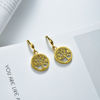 Picture of Blinking Tree of Life Round Earring