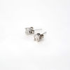 Picture of 925 Sterling Silver w/ Moissanite Stud Earrings (3mm/5mm)