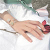 Picture of Life Balance Health Germanium Crystal Steel Bangle 