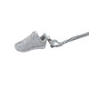 Picture of "Running for Dream" CZ Shoe Brass Necklace 