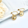 Picture of "Sun Over the Clouds" Steel Earrings 