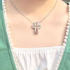 Picture of Wholly Blessings Cross Necklace