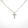 Picture of Jade Steel Cross Necklace