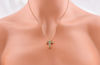 Picture of Jade Steel Cross Necklace