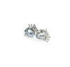 Picture of JM Faith Sterling Silver CZ Crown Stud