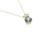 Picture of JM Faith Sterling Silver CZ Crown Necklace