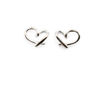 Picture of JM Sterling Loving Heart Ear Stud