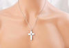 Picture of Jabez Prayer Cross Necklace