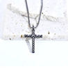 Picture of Stylish Biker Cross Stainless Steel Necklace