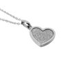 Picture of Blinking Heart Inspired Steel Necklace