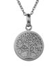 Picture of Blinking Tree of Life Round Pendant Necklace