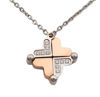 Picture of Lovely Heart Cross Necklace