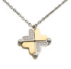 Picture of Lovely Heart Cross Necklace