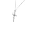 Picture of  Rose of Sharon Cross Brass Necklace 