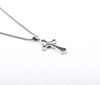 Picture of 925 Sterling Silver Vintage Cross Necklace 