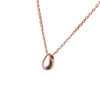 Picture of 925 Sterling Silver Wheat Seed Pendant Necklace