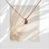 Picture of 925 Sterling Silver Wheat Seed Pendant Necklace