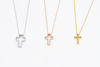 Picture of Simple Empty  Cross Necklace (Stainless Steel-Small)