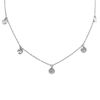 Picture of Round hammer pattern necklace (stainless steel)