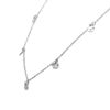 Picture of Round Hammer Charms Steel Necklace