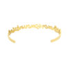Picture of  "Faith Moves Mountains" Steel Bangle 