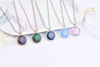 Picture of  "Like an Eagle" Steel w/ Crystal Necklace 