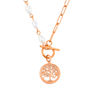 Picture of Tree of Life Pearl Necklace (Stainless Steel)