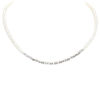 Picture of 925 Sterling Silver Natural Freshwater Pearl Necklace