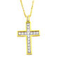 Picture of Double-color cross (fine steel)