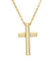 Picture of "Glory" Mozambique Diamond Cross Jeck (Fine Steel)