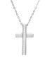 Picture of "Glory" Mozambique Diamond Cross Jeck (Fine Steel)