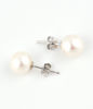 Picture of JM 925 Sterling Silver Classic Pearl Earrings (8.8-9mm)