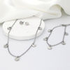 Picture of  Round Hammer Charms Steel Bracelet