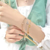 Picture of  Round Hammer Charms Steel Bracelet