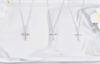Picture of Diamond Cut Tiny Cross Pendant Necklace(925 Sterling Silver )