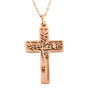 Picture of Tree of Life Filigree Cross Steel Necklace 