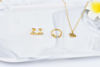 Picture of Amen with CZ Ring (Stainless steel)"Amen" Steel w/ CZ Ring 