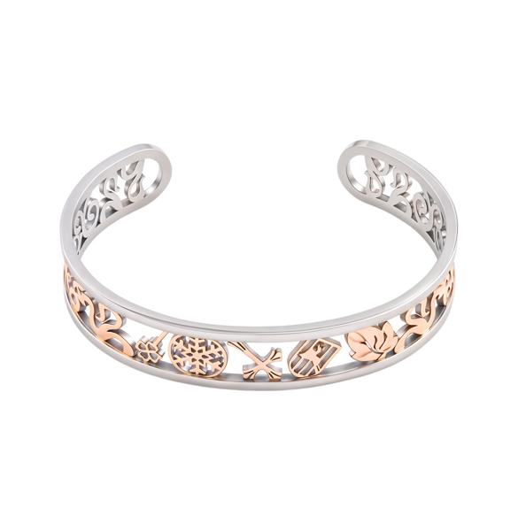 Picture of Blessing Source Steel Bangle 