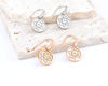 Picture of Flower of David pearl necklace (stainless steel)