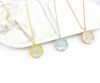 Picture of Silver Tone Essential oil diffuser w/Anti-fatigue Health Magnetic Surgical Steel Pendant Necklace