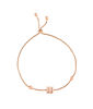 Picture of Magic Cube with CZ Charm Bracelet